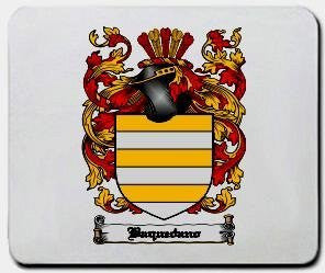 Baquedano coat of arms mouse pad