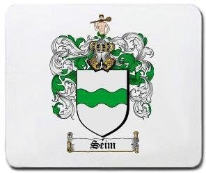 Seim coat of arms mouse pad