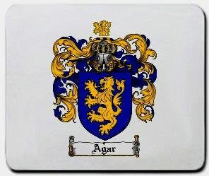 Agar coat of arms mouse pad