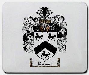Borman coat of arms mouse pad