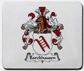 Barckhausen coat of arms mouse pad