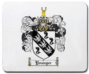 Younger coat of arms mouse pad