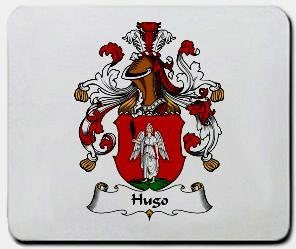 Hugo coat of arms mouse pad