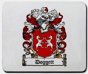 Dogget coat of arms mouse pad