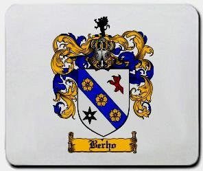 Berho coat of arms mouse pad