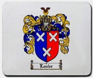 Lanier coat of arms mouse pad