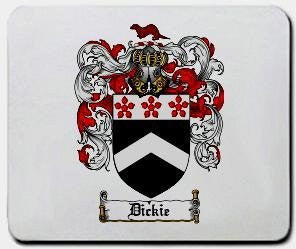 Dickie coat of arms mouse pad