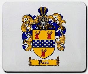 Park coat of arms mouse pad