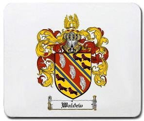 Waldew coat of arms mouse pad