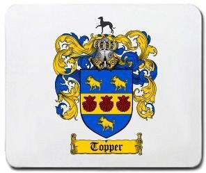 Topper coat of arms mouse pad