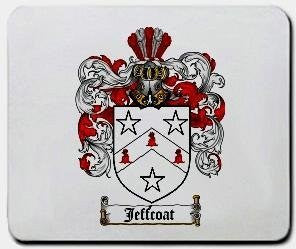 Jeffcoat coat of arms mouse pad