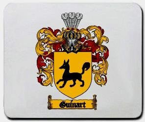 Guinart coat of arms mouse pad
