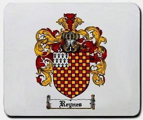 Reynes coat of arms mouse pad