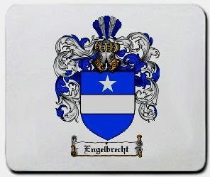 Engelbrecht coat of arms mouse pad