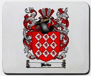 Brito coat of arms mouse pad