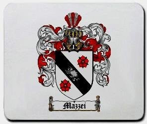 Mazzei coat of arms mouse pad