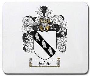 Savile coat of arms mouse pad