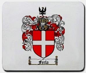 Ferla coat of arms mouse pad