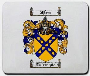 Dalremple coat of arms mouse pad