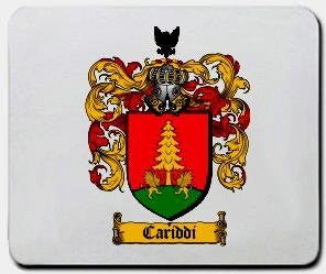 Cariddi coat of arms mouse pad