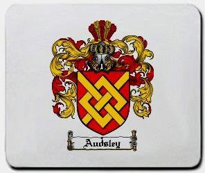 Audsley coat of arms mouse pad