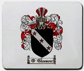 O'gleeson coat of arms mouse pad