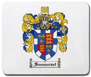 Sommerset coat of arms mouse pad