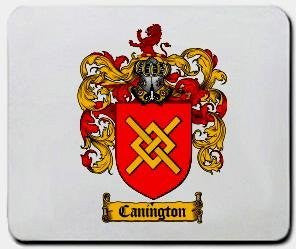 Canington coat of arms mouse pad