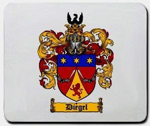 Diegel coat of arms mouse pad