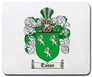 Tuson coat of arms mouse pad