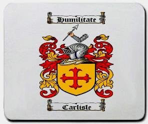 Carlisle coat of arms mouse pad