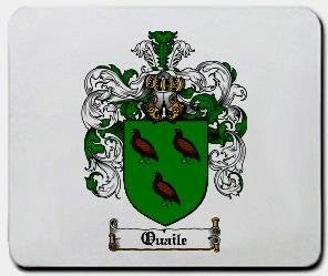 Quaile coat of arms mouse pad