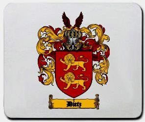 Dietz coat of arms mouse pad