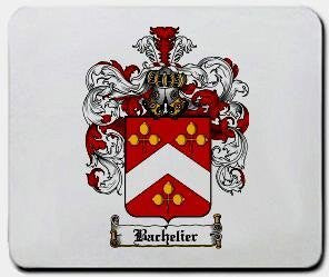 Bachelier coat of arms mouse pad