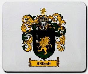Olthoff coat of arms mouse pad