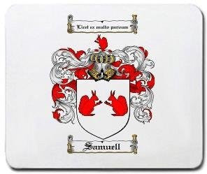 Samuell coat of arms mouse pad