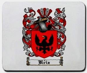 Kriz coat of arms mouse pad