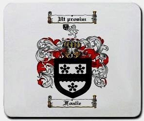 Foalie coat of arms mouse pad