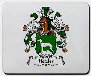 Hetzler coat of arms mouse pad