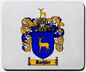 Roehler coat of arms mouse pad