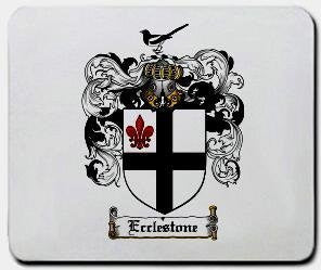 Ecclestone coat of arms mouse pad