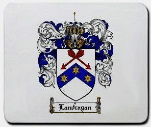 Landragan coat of arms mouse pad