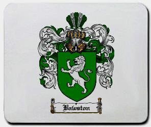 Bawston coat of arms mouse pad
