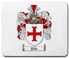 Udle coat of arms mouse pad