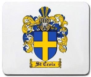 St-croix coat of arms mouse pad