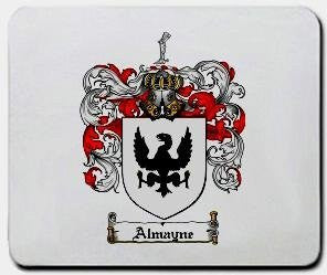 Almayne coat of arms mouse pad