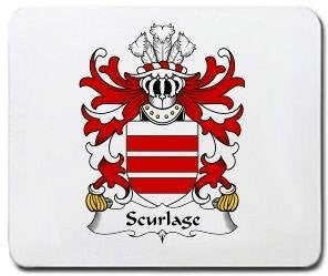 Scurlage coat of arms mouse pad