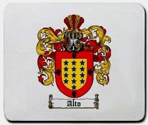 Alto coat of arms mouse pad
