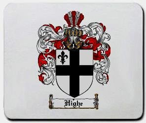 Highe coat of arms mouse pad