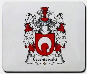 Ceceniowski coat of arms mouse pad